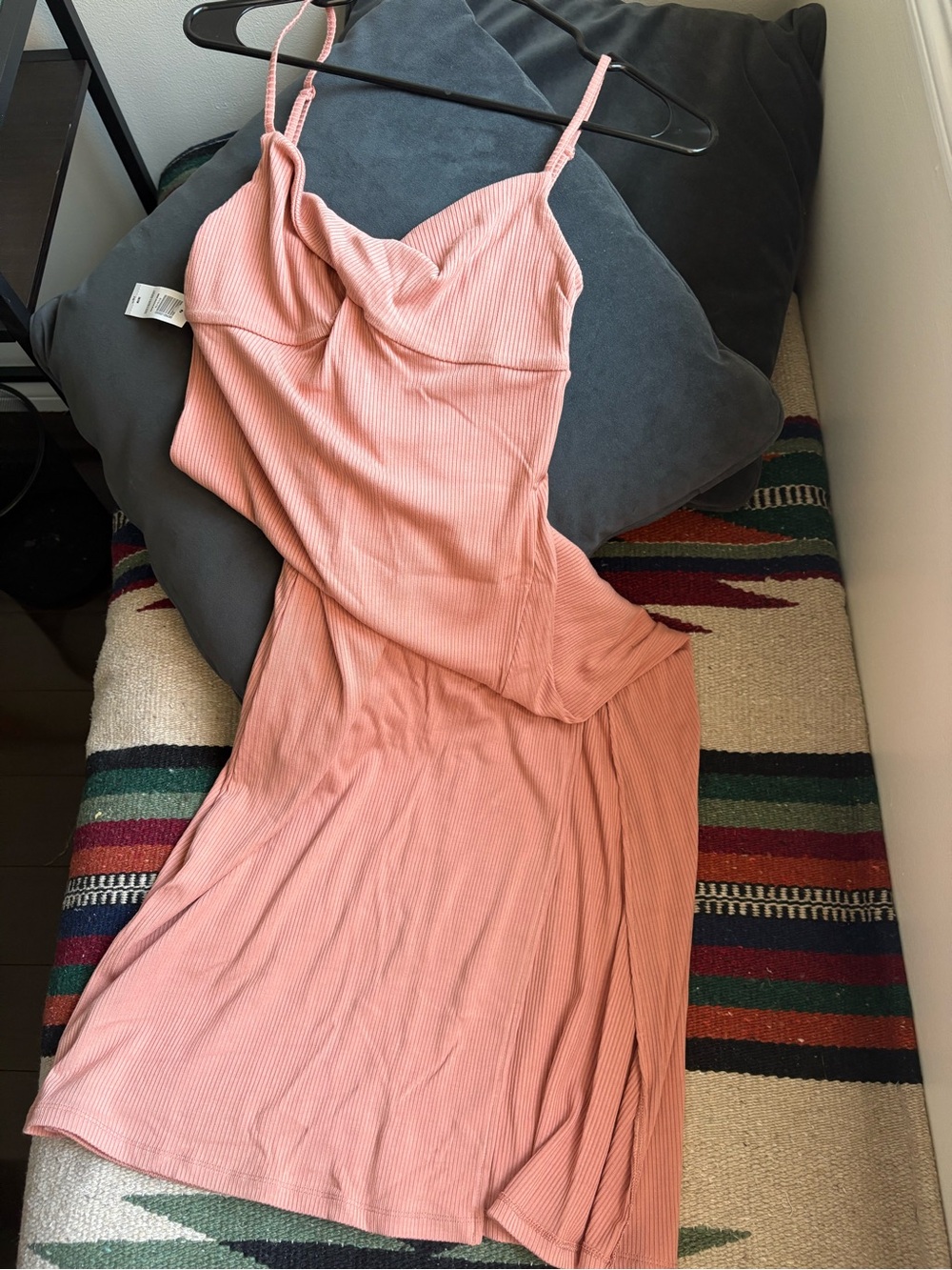 Aritzia Midi Dress Dusty Pink Dress - Picture 4 of 4